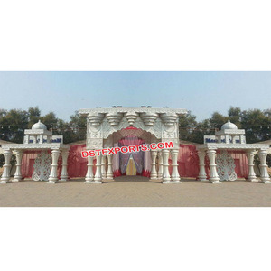 Decoración de entrada real para boda, estilo increíble, puerta de boda, decoración de escenario, puerta de bienvenida de boda india a la venta - Product Image 1