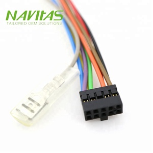 Ensemble de câblage OEM avec prise DIN mâle vers boîtier Molex 10 broches - Product Image 4