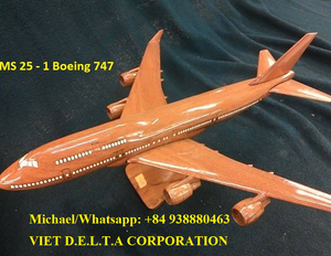 HANDMADE WOODEN AIRCRAFT <b>MODEL</b> - Product Image 2