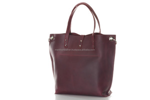 Bolso de mano de cuero, bolso de mano, Shopper hecho a mano, bolso de hombro BB-0020 - Product Image 2