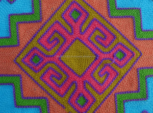 ปลอกหมอนอิงลาย Ethnic suzani สีทอง - Product Image 2