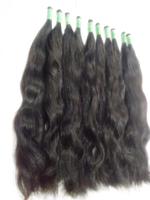 Cheveux humains vierges indiens en vrac, Remy, lisses naturels, qualité supérieure 6A-10A, VENTE FLASH