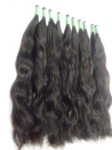 Cheveux lisses Offre Spéciale naturels REMY, cheveux humains sans traitement, vrac - Product Image 3