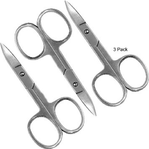 Tijeras profesionales de uñas extra afiladas de alta calidad, rectas y curvas, hechas de acero inoxidable de alta calidad para uso en belleza - Product Image 2