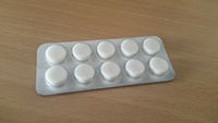 Emballage pharmaceutique privé de comprimés, comprimés de médicaments, capsules