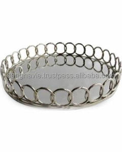 Espejo clásico y bandeja de cristal - Product Image 2