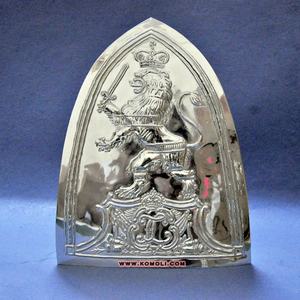 Arte de martillo Punchmukhi Ganesh, colgante de pared, placa de Arte de metal - Product Image 5