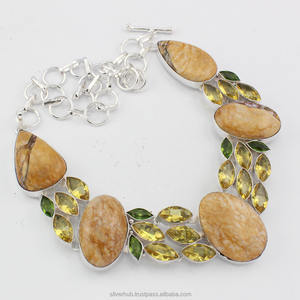 En gros 925 Faits à la main En Argent Sterling Collier En Métal De Mode - Product Image 6