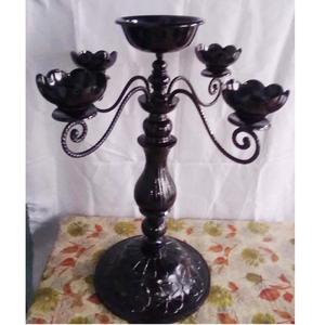 Candelabro de plata de 5 brazos para boda, decoración nórdica para el hogar y el HOTEL - Product Image 4