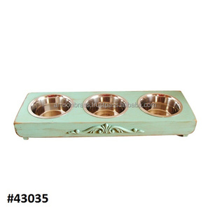 Hammered Dog Bowl Dogs Bowls High Selling High Quality Manufacturer Metal Dog Bowl 100% Solid Copper Standing - Product Image 6