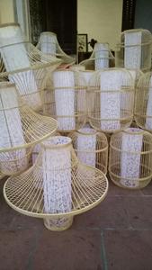 โคมไฟไม้ไผ่ทาสีทางศาสนาสไตล์เวียดนามตกแต่งวันหยุด + 84 28 35119589 - Product Image 5