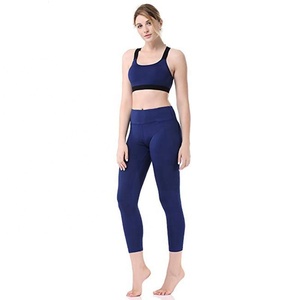 เลกกิ้งเล่นโยคะโพลีเอสเตอร์ & 15% สแปนเด็กซ์แห้งเร็วสำหรับผู้หญิงปรับแต่งขนาดได้ - Product Image 3