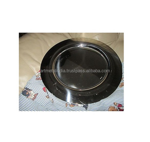 Placa de carga de boda redonda y dorada - Product Image 2