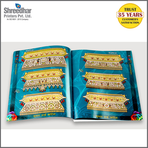 Catálogo de joyería de oro con impresión offset personalizada, diseño de libro de folletos de alta calidad, papel Kraft, Impresión de cartón artístico - Product Image 5