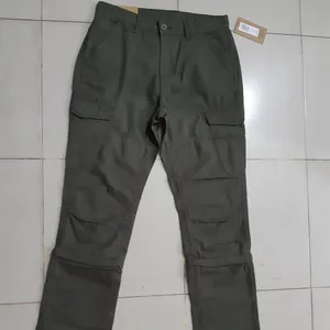 Best Quality Garments Surplus Branded Labels Men's Multi Pocket Cargo Combat Work Casual Trousers Bangladeshi Stock Lots Pants