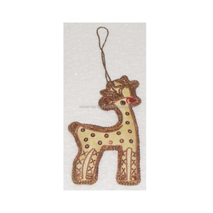 Christmas Hanging Deer Shape Ornament - Product Image 1