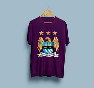 Promoción de fábrica Camisetas deportivas de talla grande 95% algodón 5% Spandex Jersey transpirable para elección - Product Image 6