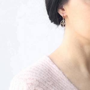 Pendientes de plata de ley 925 con diseño de cruz, joyería turca hecha a mano con precio de fábrica - Product Image 2