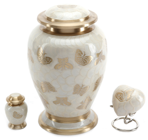Best-Selling Premium Aluminum Cremation <b>Urn</b> Durable Elegant Design <b>for</b> Memorializing Human <b>Ashes</b> Funerary Supplies - Product Image 2
