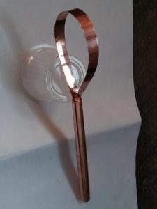 Nettoyant pour langue en cuivre de qualité supérieure à 100 %, double face, en forme de U, grattoir écologique pour une hygiène buccale efficace - Product Image 3