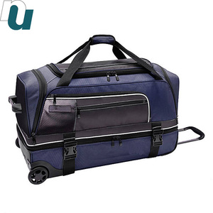 Drop Bottom Large Rolling Duffel Duffle Wheelie Luggage Travel Bag - Product Image 1