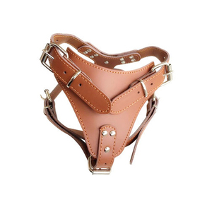 Arnés de cuero grande para perros de alta calidad Arneses de lujo para mascotas Premium sostenibles Mayorista directo del fabricante - Product Image 2