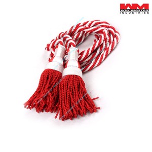 Flecos con borlas doradas decorativas, flecos de alta calidad, venta al por mayor - Product Image 4