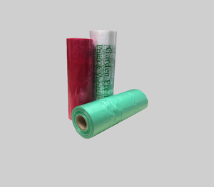 cheap price <b>plastic</b> bags on <b>roll</b> with paper core made in Vietnam - Product Image 1