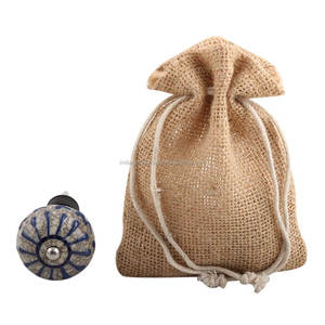 Tapa de rueda de crema azul hecha a mano, tapón de vino de decoración de barra de cerámica craquelada de estaño - Product Image 5