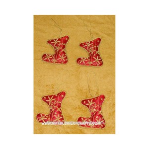 Ornement de Noël indien en broderie - Product Image 1