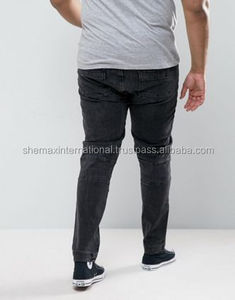 Shemax Skinny vaqueros de cremallera y detalles de rotos en negro de ASOS - Product Image 3