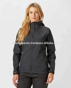 Chaqueta y abrigo Softshell de poliamida para mujer, al aire libre para esquí, senderismo, azul marino, impermeable, barato, personalizado, novedad - Product Image 2