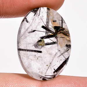 Chất lượng cao Đen <span class=keywords><strong>rutile</strong></span> thạch anh bán quý lỏng đá quý đẹp chữa bệnh giảm đá tại nhà máy giá - Product Image 2