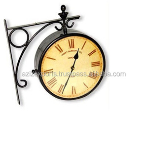 Horloge murale en fer Aziz Exports, modèle durable en métal AEC2964, usage domestique - Product Image 1