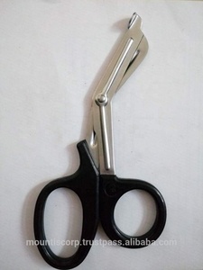 Tuff coupe ciseaux de premiers soins poignée en plastique instruments chirurgicaux en acier inoxydable de haute qualité - Product Image 5