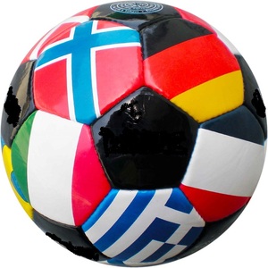 ลูกฟุตบอลเย็บด้วยเครื่องจักรลายธงชาติ - Product Image 3