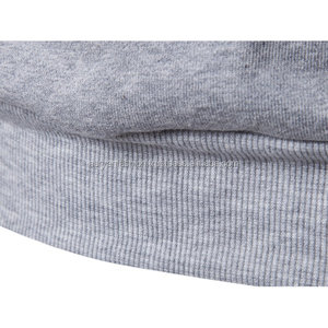 Pulls à capuche en polyester/coton pour hommes pulls doublés de couleurs pour l'hiver jogging tricoté anti-rides - Product Image 5