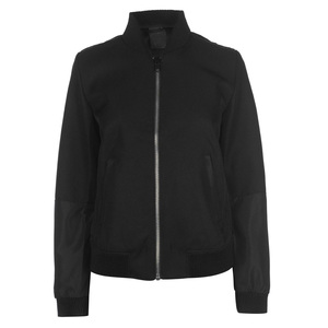 Wholesale <b>mandarin</b> <b>collar</b> mens windbreakers bomber <b>jacket</b> for women - Product Image 1