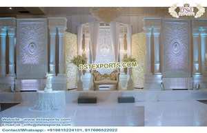 Scène de réception de mariage en arabe, en carton, élégante, traditionnel - Product Image 3
