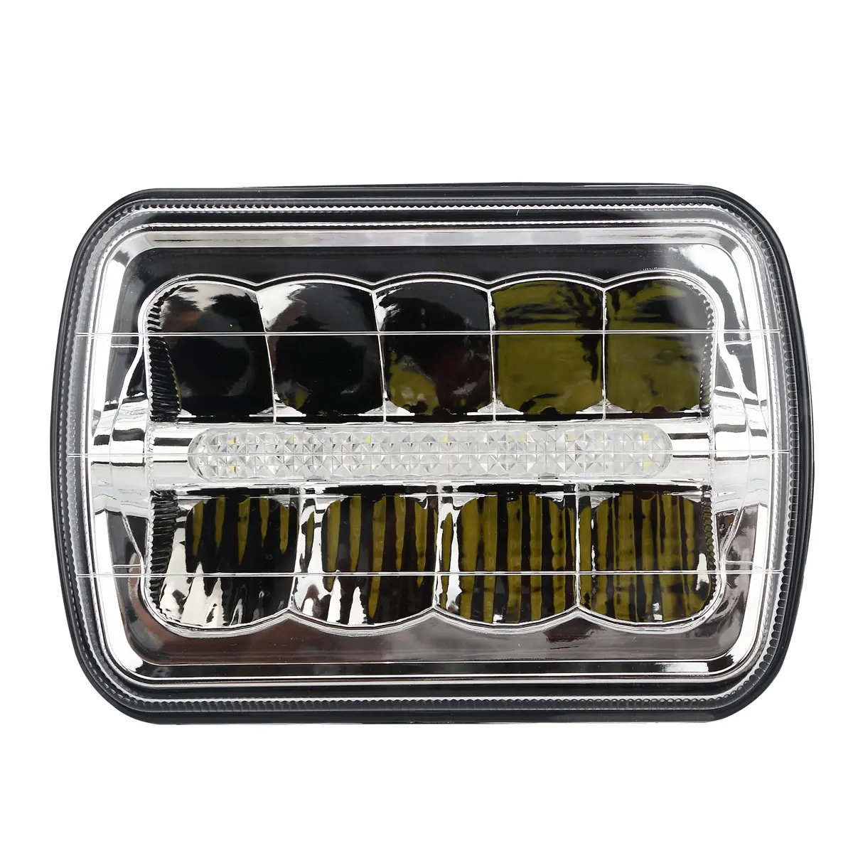 Fabriek Goedkope 5X7 Inch Led Koplamp Werklamp 7 "45W Koplamp Met Drl Voor Offroad Vrachtwagens