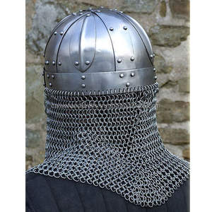 Casque de spectacle viking, costume de théâtre médiéval, reconstitution romaine, CHMH30023 - Product Image 2