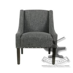 Chaise de salle à manger industrielle moderne en tissu pour restaurant, salon, supermarché, atelier, hôpital, appartement, extérieur - Product Image 6