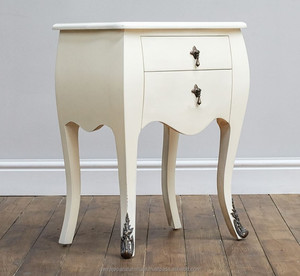 Meubles De maison-Acajou Noir tables de Chevet De Meubles De Chambre à coucher De Style Français - Product Image 3