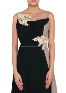 Vestidos Anarkali negros - Product Image 2