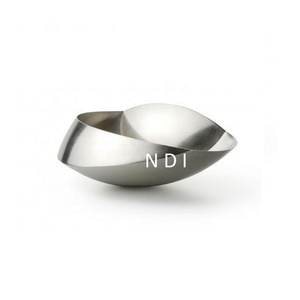 Bol de serveur de pâtes et de desserts en métal sculpté de qualité supérieure pour bol de service de Table à dîner pour la cuisine à domicile utilisation de la restauration - Product Image 4