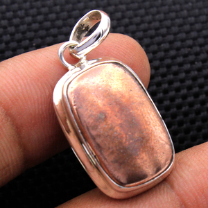 Pierre de lune arc-en-ciel, pyrite, turquoise multi pierres précieuses pendentif en gros en ligne bijoux en argent faits à la main p158 - Product Image 2