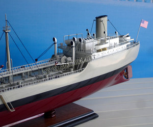 Modèle de bateau en bois SS BUSHY RUN (T2-SE-A1) TANKER_ Modèle artisanal en bois - Product Image 1