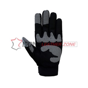 Guanti da Lavoro Multiuso ISONZ Personalizzabili in Pelle Sintetica Nera con Logo, Guanti da Meccanico Anti-Impatto Livello 2 - Product Image 2