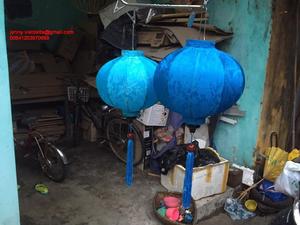 โคมไฟไม้ไผ่หัตถกรรมเวียดนาม/โคมไฟผ้าไหม/โคมไฟไม้ไผ่ // Ms. Elite - Product Image 4
