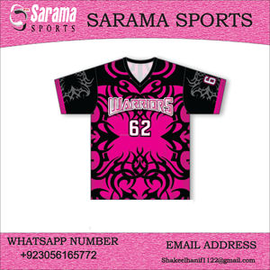 เสื้อซอฟต์บอลพิมพ์ลายสำหรับผู้ชายเสื้อซอฟต์บอลพิมพ์ลายพิมพ์พิมพ์แบบระเหิดสีเดียว - Product Image 2